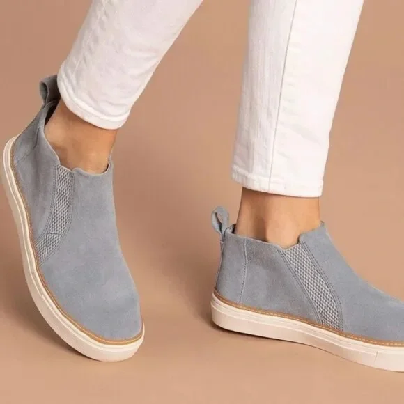 Toms Bryce Suede Slip On High-Top Sneakers Size 9.5 - Picture 3 of 14